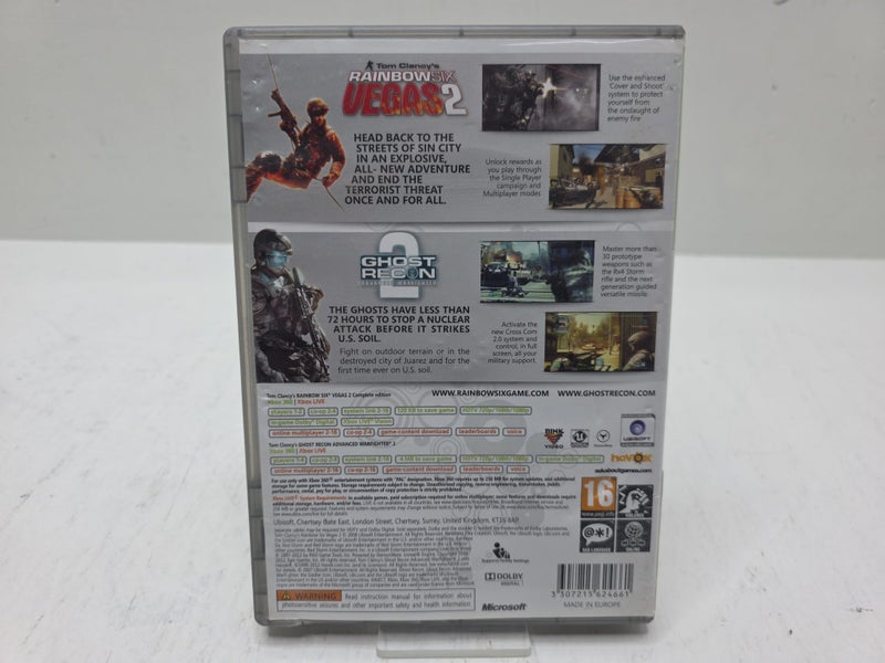 Tom Clancy's Rainbow Six Vegas 2 & Ghost Recon Advanced Warfighter 2 – Xbox 360 Carousel 2