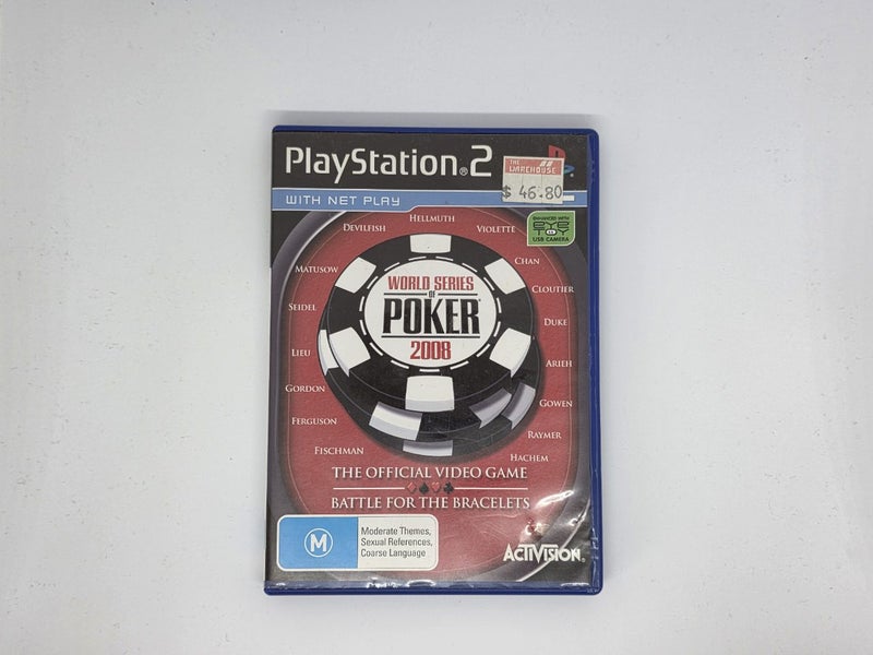 World Series Poker 2008 Ps2 Carousel 1