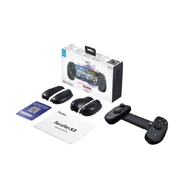 Serafim S3 Mobile Gaming Controller for iPhone 15/16/17 & Android w/ USB-C - ... Carousel 1
