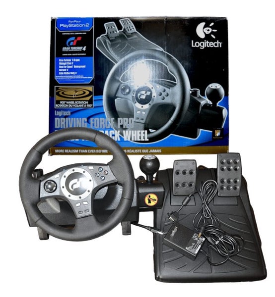 Logitech Driving Force Pro Racing Wheel (PS2/PC) *BOXED* Carousel 1