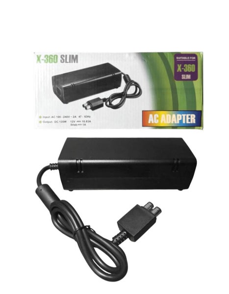 Xbox 360 Slim Console AC POWER ADAPTER Power Supply Carousel 1