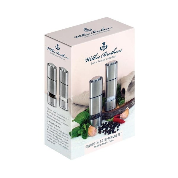 Wilkie Brothers Salt & Pepper Mill Set - 13cm Carousel 4