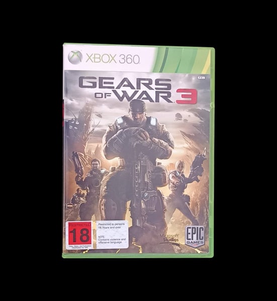 Gears Of War 3 Xbox 360 *excellent condition Carousel 1