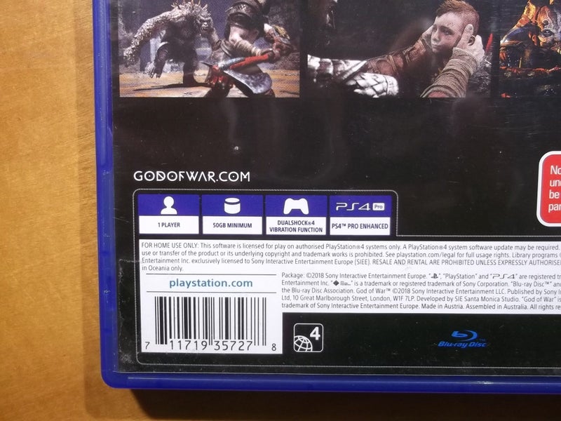 God of War - PS4 Game - Excellent Condition Carousel 4
