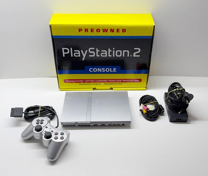 Sony PlayStation 2 Silver - Slim Console Carousel 1