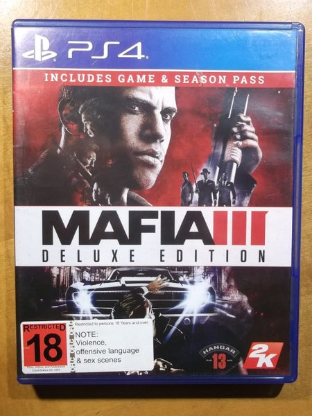 Mafia III Deluxe Edition - Has Map! - PS4 Game - Excellent Condition Carousel 1