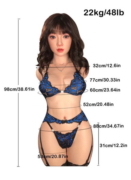 Elena: Life Size Silicone Sex Doll Torso with ROS Head Carousel 10