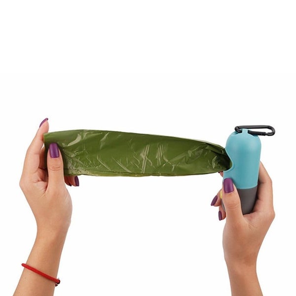 LED Poop Bag Dispenser with Flashlight Carousel 5
