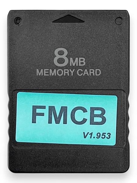 PS2 Memory Card 8MB *Free McBoot (FMCB) Ver. 1.953 Carousel 1