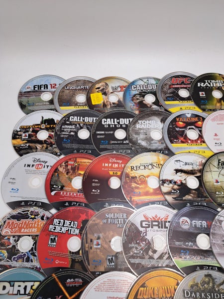 * HUGE BULK 56x Awesome PS3 Game Discs! * Carousel 2