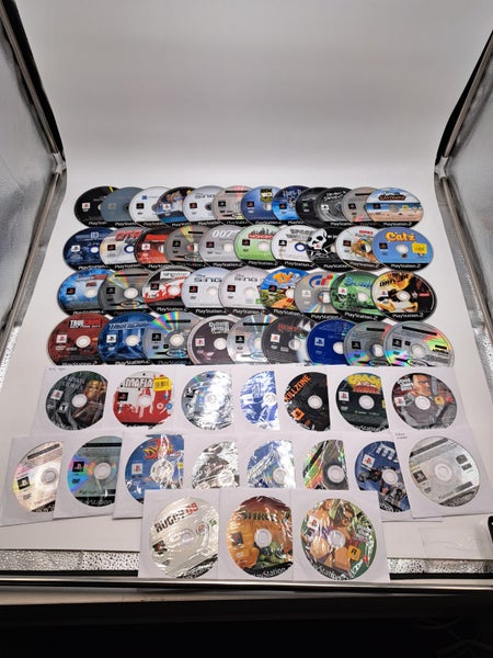 * HUGE BULK 58x Awesome PS2 Game Discs! * Carousel 1