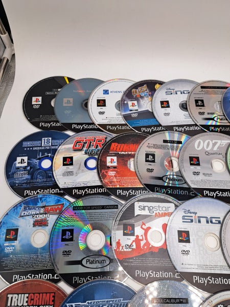 * HUGE BULK 58x Awesome PS2 Game Discs! * Carousel 2