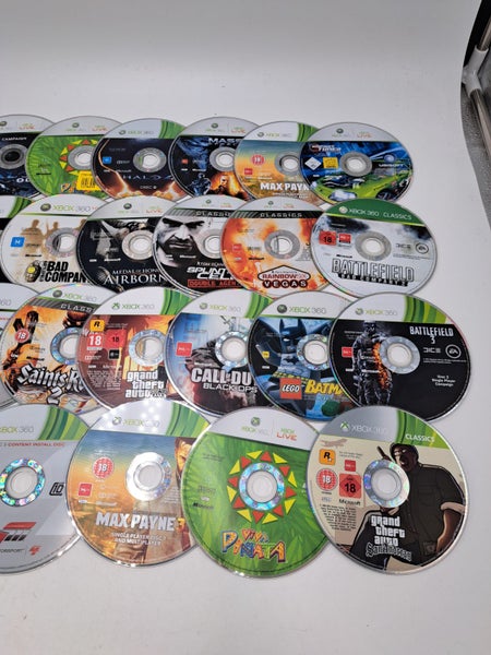* HUGE BULK 82x Awesome Xbox 360 Game Discs! * Carousel 9