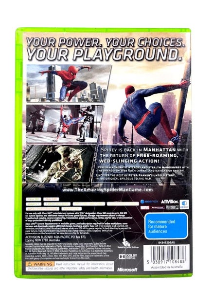The Amazing Spider-Man (Xbox 360) (No Manual) Carousel 2