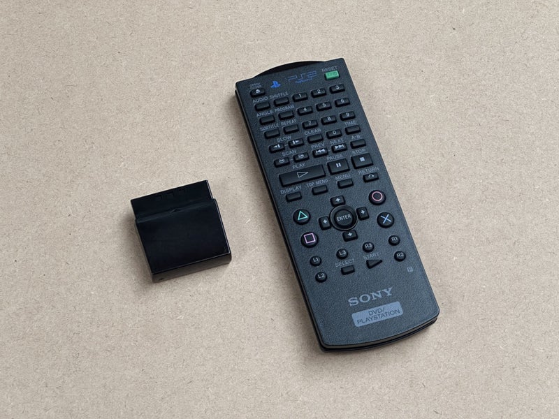 PlayStation 2 DVD Remote + IR Receiver Carousel 1