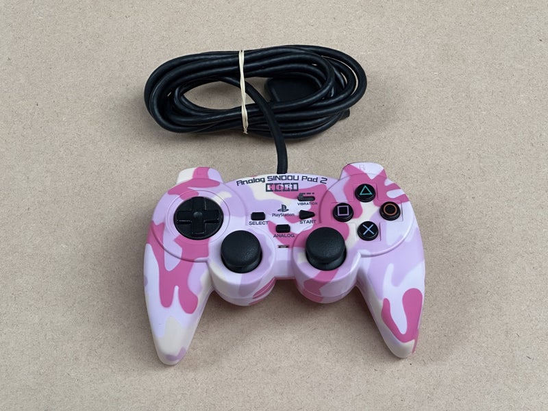 Pink Camo Hori PlayStation 2 controller Carousel 1