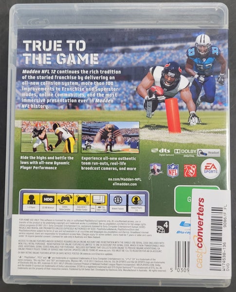 Madden NFL 12 PS3 Game Carousel 4