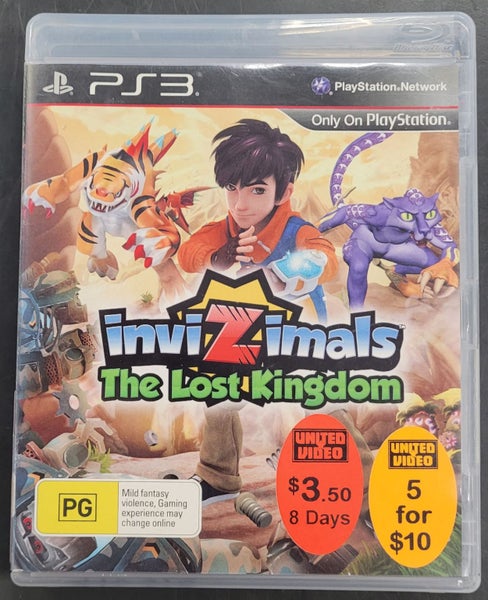 InviZimals The Lost Kingdom PS3 Game Carousel 1