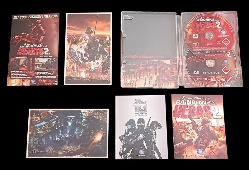 Tom Clancy's Rainbow 6 Vegas 2 Limited Steelbook Edition PS3 Carousel 1
