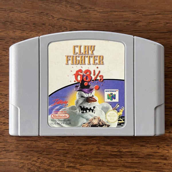 Clay Fighter 63 1/3 - N64 Carousel 1