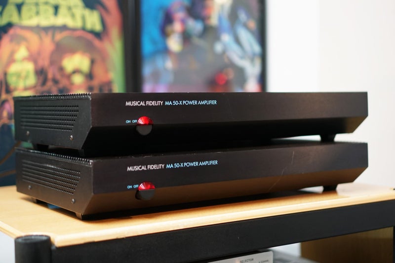 Musical Fidelity MA-50X Two British Monoblock Power Amplifiers - Fully Serviced Carousel 1