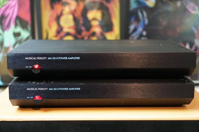 Musical Fidelity MA-50X Two British Monoblock Power Amplifiers - Fully Serviced Carousel 2