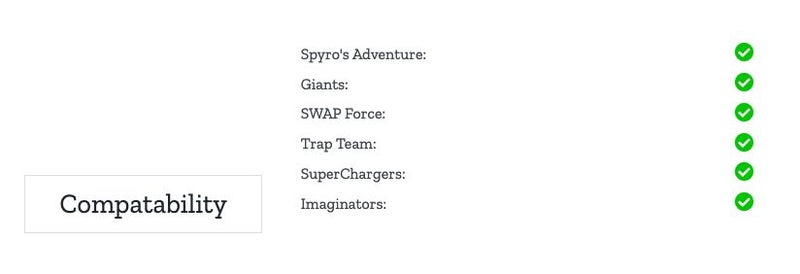Skylanders Spyros Adventure Zook - Series 1 - S1 - Life Element - Spyro's Carousel 5