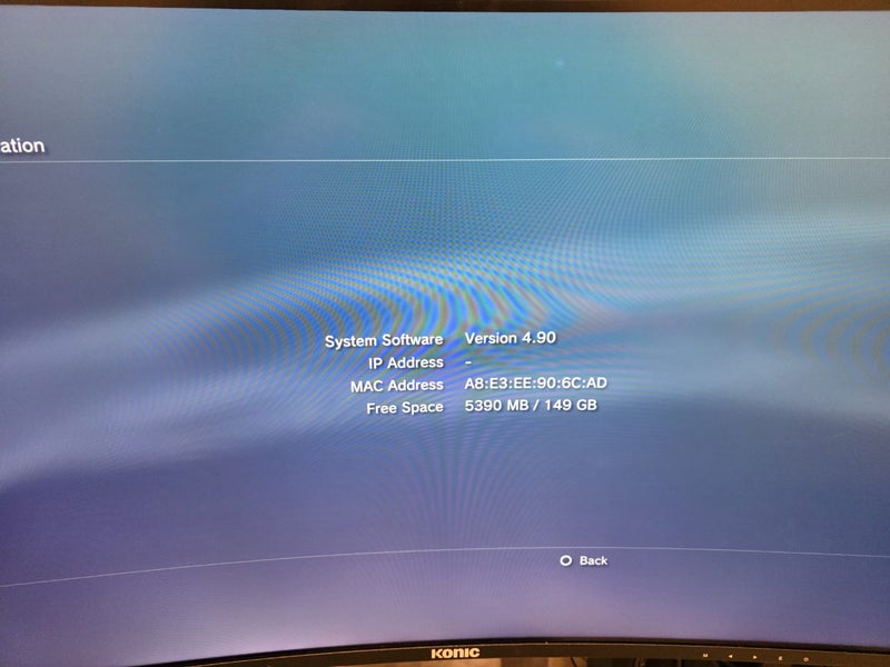 PS3 Console + Controller + HDMI + Power Cable Carousel 5