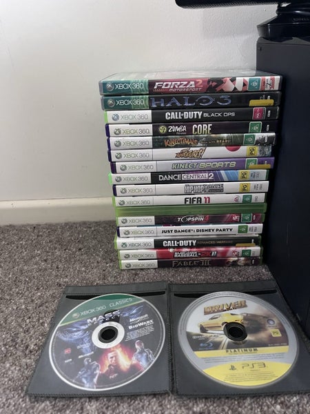 Xbox 360 Bundle + Kinect + 18 games $1 Reserve Carousel 2