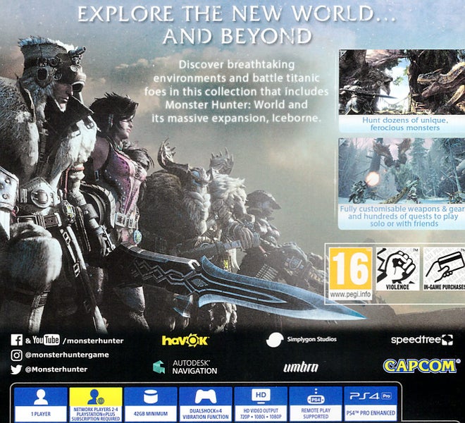Monster Hunter World Iceborne Master Edition PS4 Carousel 2