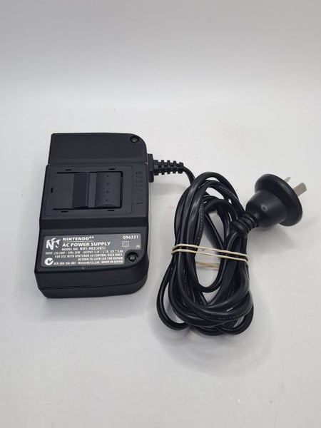 * Genuine OEM N64 Nintendo 64 AC Power Supply NUS-002 * Carousel 1