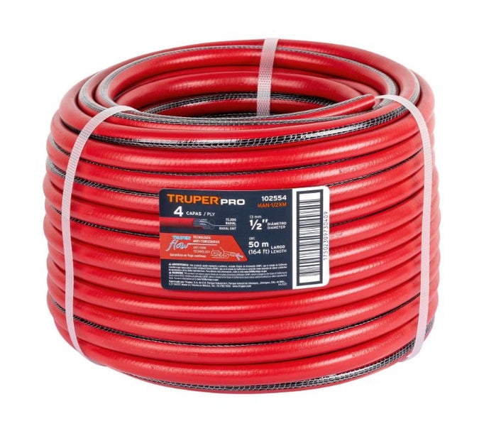 Truper Pro Garden Hose 12mm x 50m Carousel 1