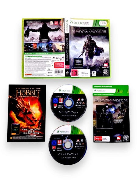 LOTR Middle-Earth Shadow of Mordor Xbox 360 Carousel 1