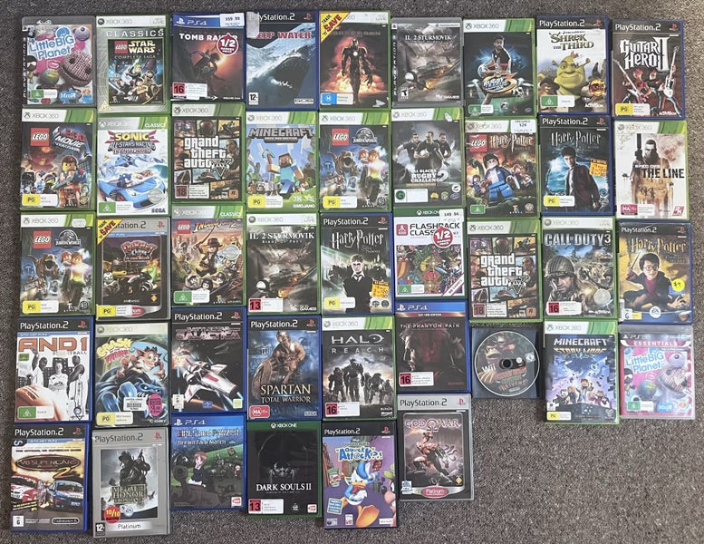 41x Games Ps2 , Ps3 , Ps4 Xbox Games Huge Bulk! $1 Reserve Carousel 1