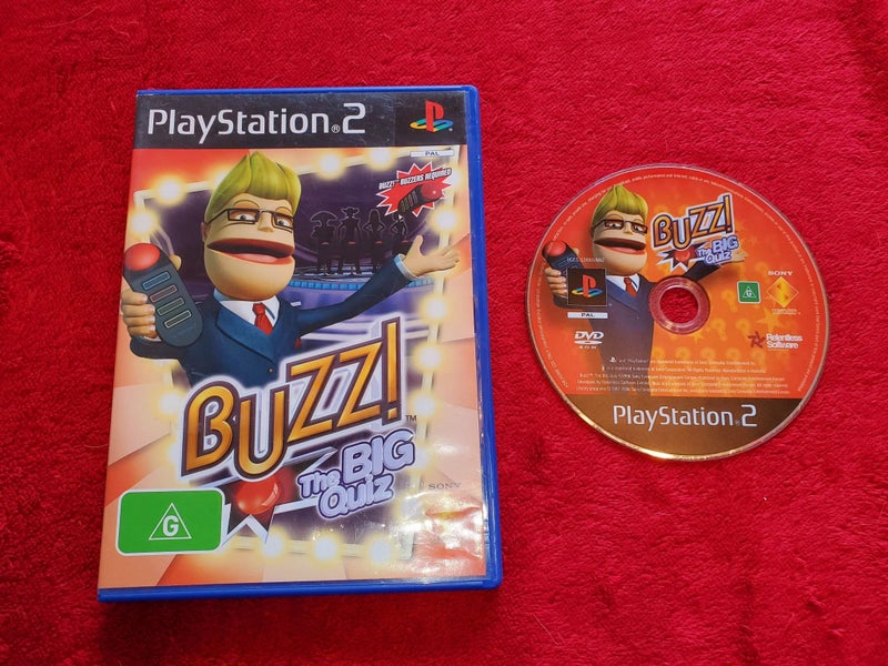 Buzz!: The BIG Quiz - PS2 Game Carousel 1