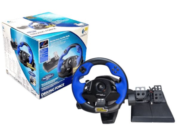 Logitech Driving Force Racing Wheel (PS2/PC) *BOXED* Carousel 2