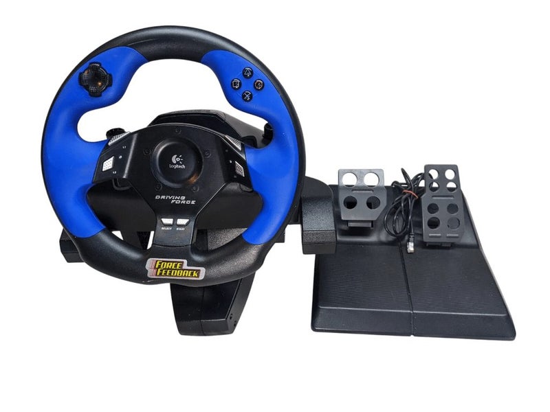 Logitech Driving Force Racing Wheel (PS2/PC) *BOXED* Carousel 2