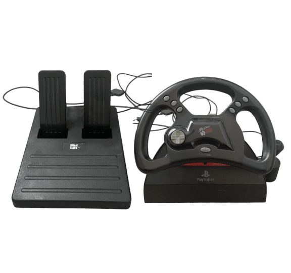 MadCatz Racing Wheel + Pedals (PS2) Carousel 1