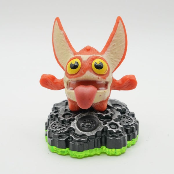 Skylanders Spyros Adventures - Trigger Snappy - RARE Sidekick Green Base Mini Carousel 2