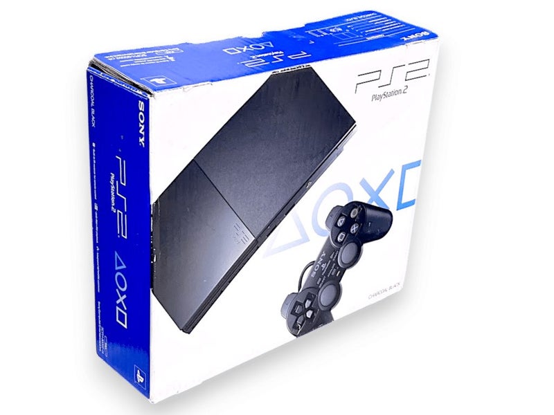 PS2 Slim Console Bundle + Controller & Cables (COMPLETE BOXED - EXCELLENT) Carousel 2