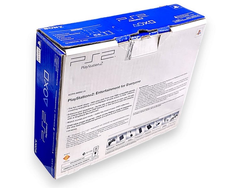 PS2 Slim Console Bundle + Controller & Cables (COMPLETE BOXED - EXCELLENT) Carousel 9