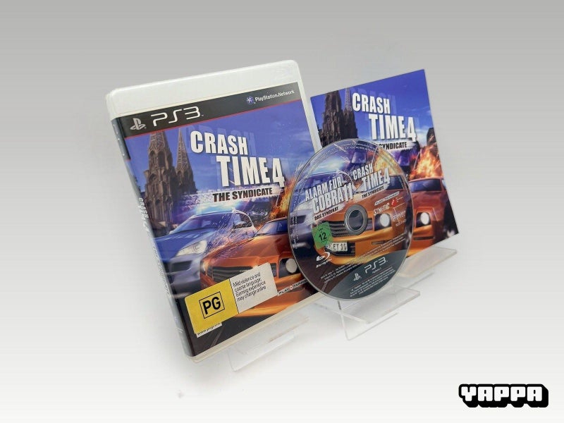 PS3 • Crash Time 4: The Syndicate • CIB Carousel 1