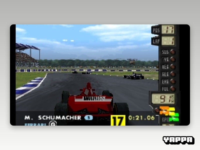 N64 • F-1 World Grand Prix Artwork Damage • Loose Carousel 5