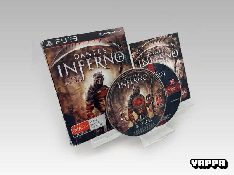 PS3 • Dante's Inferno Death Edition Lenticular • CIB Carousel 1