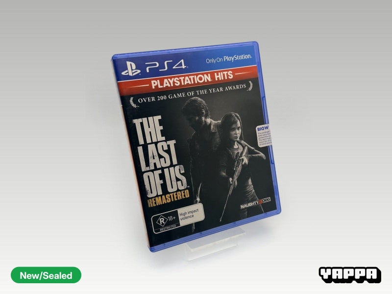 PS4 • The Last of Us Remastered (Playstation Hits) • CIB • New / Sealed Carousel 1