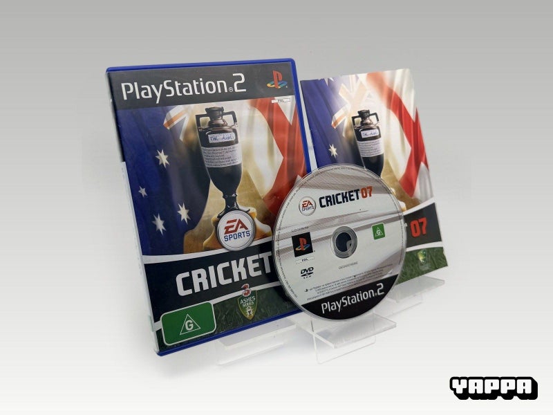 PS2 • Cricket 07 Ashes Series • CIB Carousel 1