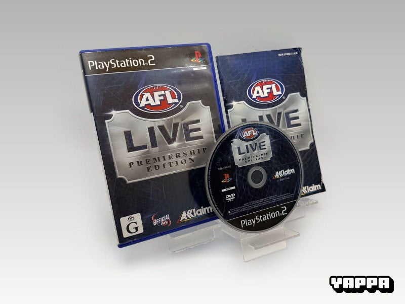 PS2 • AFL Live: Premiership Edition • CIB Carousel 1