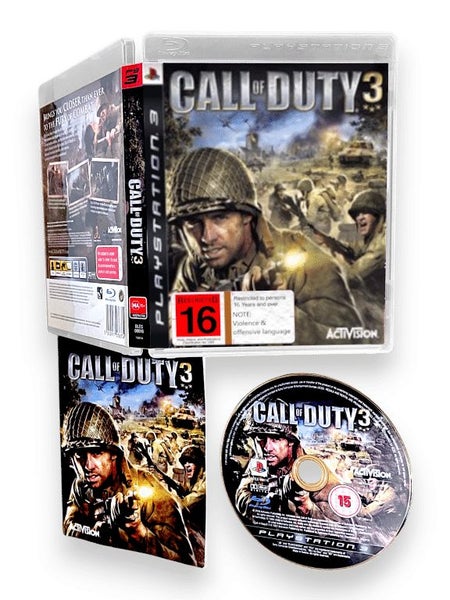 Call of Duty 3 (PS3) *EXCELLENT & COMPLETE* Carousel 1