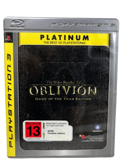 The Elder Scrolls IV Oblivion GAME OF THE YEAR (PS3) Carousel 5