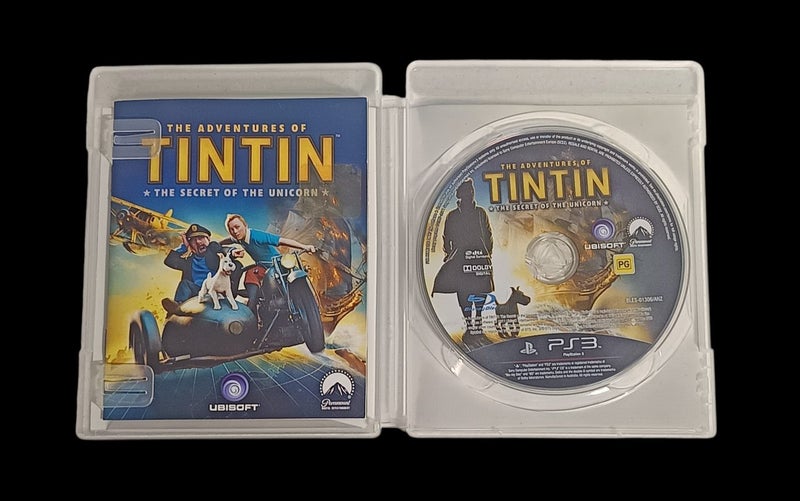 The Adventures Of Tin Tin PS3 *complete Carousel 2